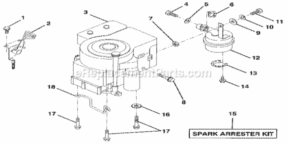 Page J Diagram and Parts List for 917256880  Craftsman Lawn Tractor