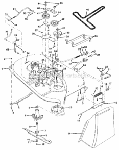 Part Location Diagram of 132556 Craftsman Link Assembly