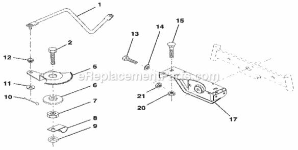 Page G Diagram and Parts List for 917256922  Craftsman Lawn Tractor
