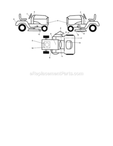 Part Location Diagram of 409714 Craftsman Engine Decal