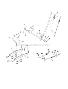 Page I Diagram and Parts List for 917256970  Craftsman Lawn Tractor