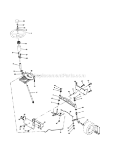 Page D Diagram and Parts List for 917256990  Craftsman Lawn Tractor
