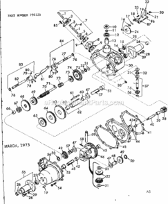 Page E Diagram and Parts List for 91725700  Craftsman Lawn Tractor