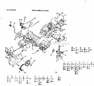 Page D Diagram and Parts List for 917257031  Craftsman Lawn Tractor