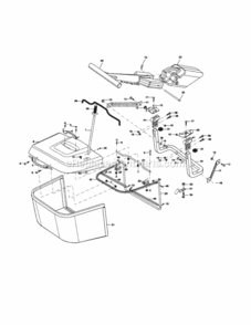 Page K Diagram and Parts List for 917257150  Craftsman Lawn Tractor