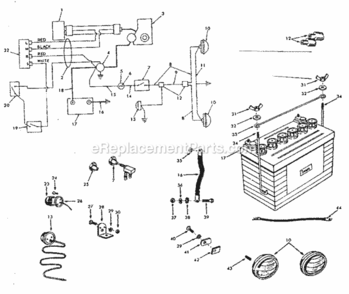 Part Location Diagram of 8768 Craftsman Tube