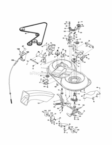 Page J Diagram and Parts List for 917257240  Craftsman Lawn Tractor