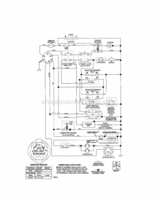 Page L Diagram and Parts List for 917257240  Craftsman Lawn Tractor