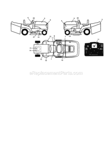 Part Location Diagram of 411042 Craftsman Decal