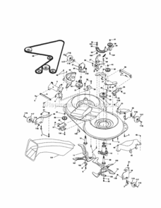 Page I Diagram and Parts List for 917257252  Craftsman Lawn Tractor