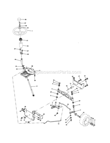 Page D Diagram and Parts List for 917257260  Craftsman Lawn Tractor