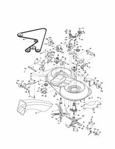 Page I Diagram and Parts List for 917257260  Craftsman Lawn Tractor