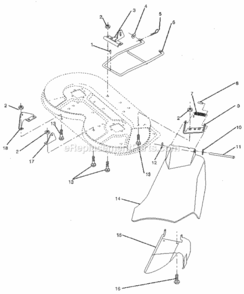 Part Location Diagram of 127357 Craftsman Brkt, Left Hand
