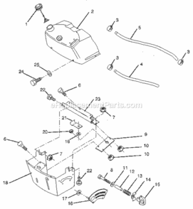 Part Location Diagram of 126450X Craftsman Knob