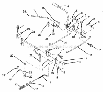Part Location Diagram of 127358 Craftsman Assembly