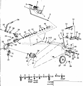 Page D Diagram and Parts List for 91725750  Craftsman Lawn Tractor