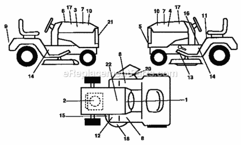 Part Location Diagram of 142246 Craftsman Decal