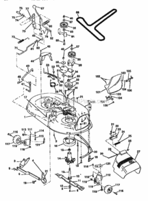 Page J Diagram and Parts List for 917257563  Craftsman Lawn Tractor