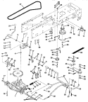 Part Location Diagram of 140448 Craftsman Park brake rod