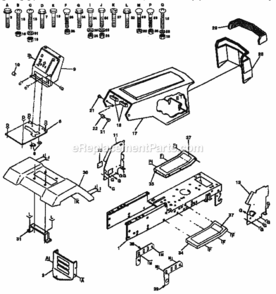 Part Location Diagram of 137411X016 Craftsman Dash