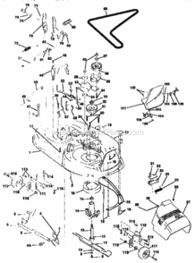Page J Diagram and Parts List for 917257650  Craftsman Lawn Tractor