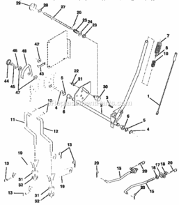 Page I Diagram and Parts List for 917257650  Craftsman Lawn Tractor