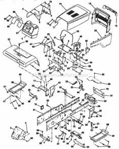 Part Location Diagram of 140941X013 Craftsman Plate