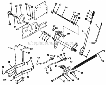 Page I Diagram and Parts List for 917257730  Craftsman Lawn Tractor