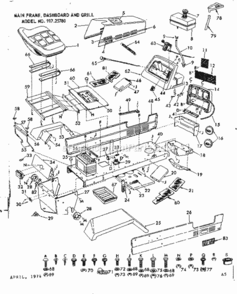 Part Location Diagram of 3342R Craftsman Foot Plate