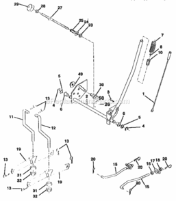 Page I Diagram and Parts List for 917258020  Craftsman Lawn Tractor