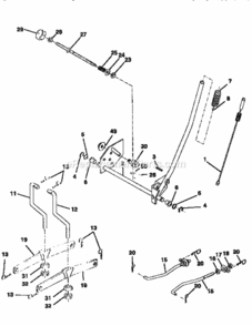 Page I Diagram and Parts List for 917258021  Craftsman Lawn Tractor