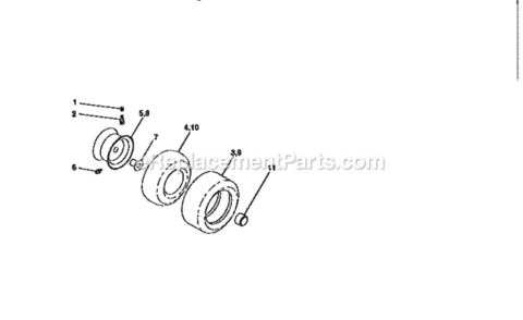Page I Diagram and Parts List for 917258160  Craftsman Lawn Tractor
