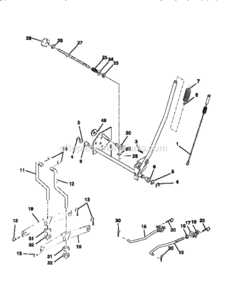 Page I Diagram and Parts List for 917258172  Craftsman Lawn Tractor