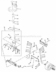Page D Diagram and Parts List for 917258270  Craftsman Lawn Tractor