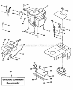 Part Location Diagram of 159520 Craftsman Debris Guard