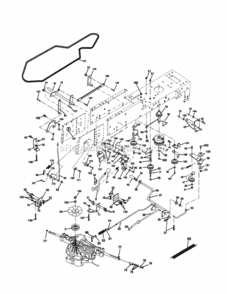 Part Location Diagram of 165541 Craftsman Link Shaft