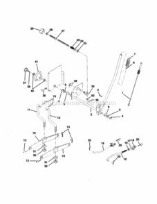 Page I Diagram and Parts List for 917258440  Craftsman Lawn Tractor