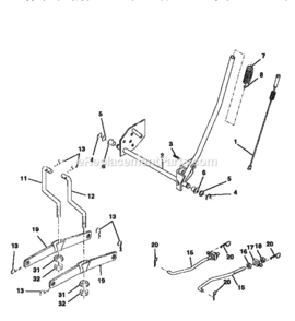 Page I Diagram and Parts List for 917258451  Craftsman Lawn Tractor