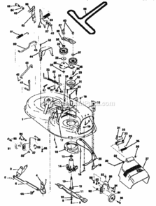Page E Diagram and Parts List for 917258494  Craftsman Lawn Tractor
