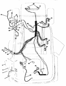 Page A Diagram and Parts List for 917258520  Craftsman Lawn Tractor