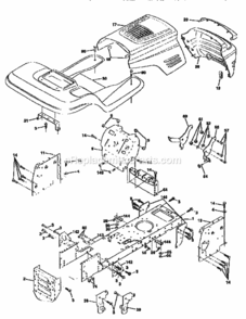 Part Location Diagram of 154334 Craftsman Torque Screw