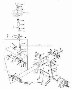 Page D Diagram and Parts List for 917258524  Craftsman Lawn Tractor