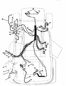 Page A Diagram and Parts List for 917258530  Craftsman Lawn Tractor