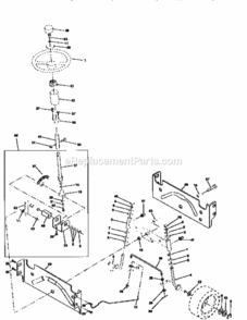 Page D Diagram and Parts List for 917258530  Craftsman Lawn Tractor