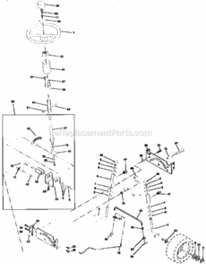 Page D Diagram and Parts List for 917258532  Craftsman Lawn Tractor