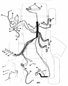 Page A Diagram and Parts List for 917258535  Craftsman Lawn Tractor