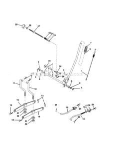 Page I Diagram and Parts List for 917258552  Craftsman Lawn Tractor