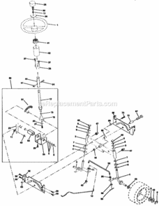Page D Diagram and Parts List for 917258553  Craftsman Lawn Tractor