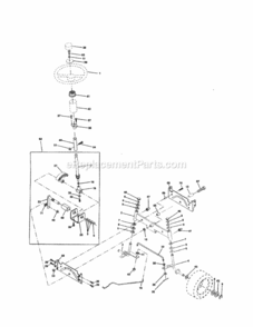 Page D Diagram and Parts List for 917258554  Craftsman Lawn Tractor
