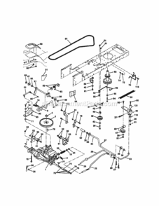 Page C Diagram and Parts List for 917258562  Craftsman Lawn Tractor